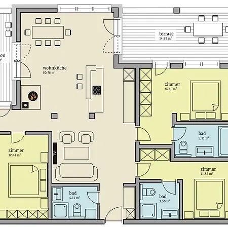 Kitzbuheler Alpen Penthouse Hollersbach